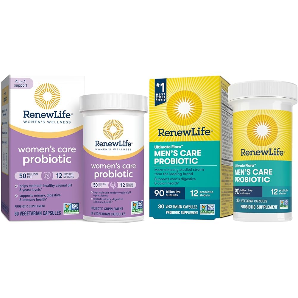 Renew Life Women's Probiotic Capsules, 50 Billion CFU Guaranteed, Supports Vaginal Renew Life Au supplements
