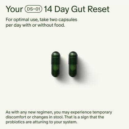 Seed 14 Day Gut Reset - Prebiotic and Probiotic for Women & Men - Digestive Health, Gut Health, Rapid Gut Recovery, Bloating & Constipation Relief - Vegan & Shelf-Stable - 28 Capsules (14-Day Supply) Visit the Seed StoreUS supplements