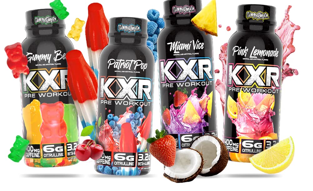 VMI Sports KXR High Stimulant Pre-Workout Energy Ready to Drink 400mg Caffeine VMI Sports Au supplements