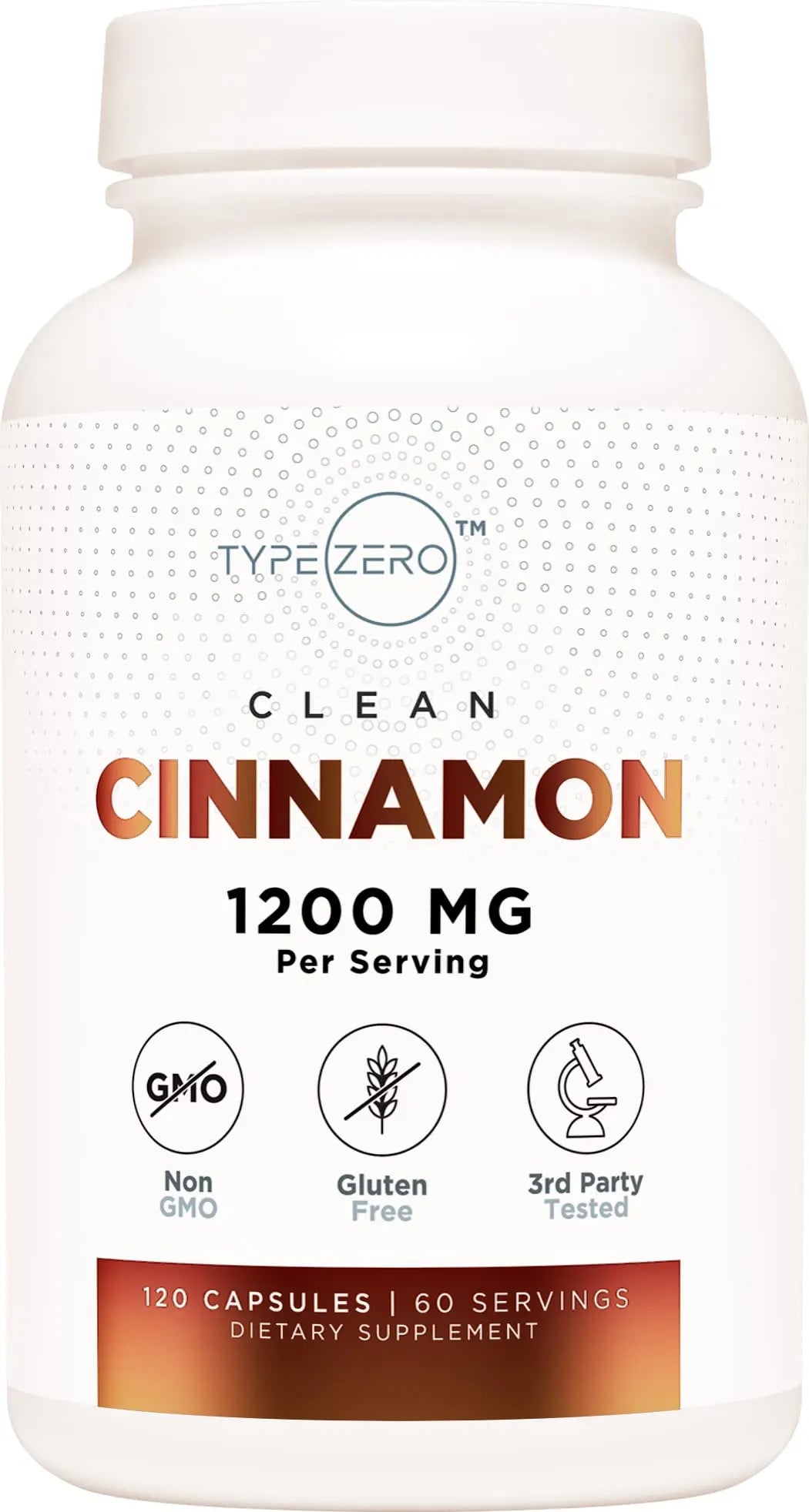 Type Zero Ceylon Cinnamon Capsules (1200mg | 120 Capsules) - Natural, Non-GMO, Gluten Free, Organic Cinnamon Bark Supplement Type Zero Au supplements