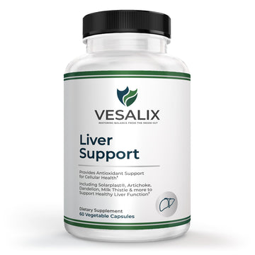 VESALIX Liver Support Supplement for Adults 40+ – Milk Thistle, Artichoke & Dandelion with Digestive Enzymes – Supports Digestion & Cellular Health – 60 Vegetarian Capsules VESALIX Au supplements