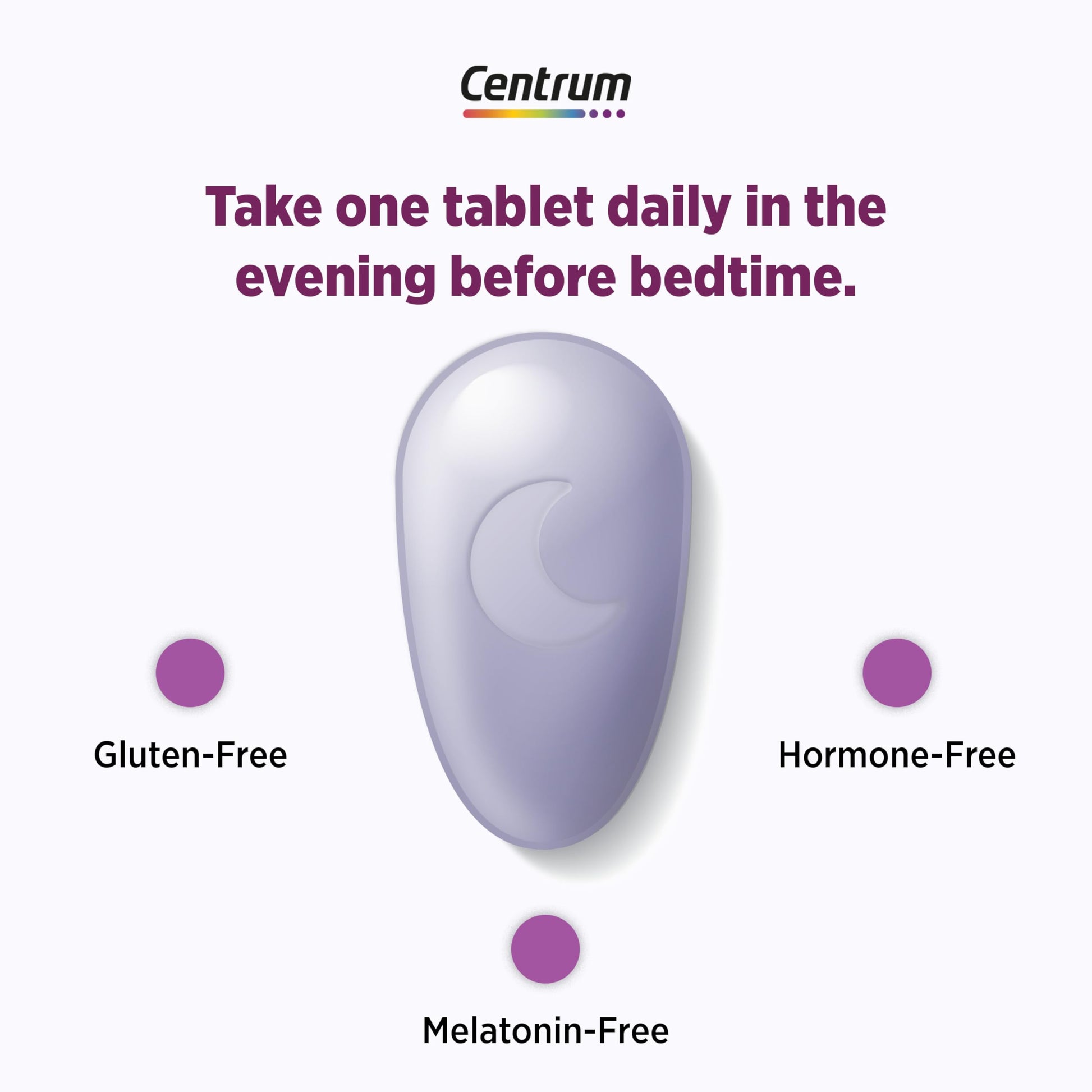 Centrum Restful Sleep Menopause Support Tablets, Supplement with Clinically Studied DailyZz and geniVida, 28 Count Centrum Au supplements