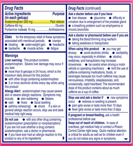 Midol Complete Gelcaps 24ct: Midol Complete Menstrual Pain Relief Gelcaps with Acetaminophen Midol Au supplements