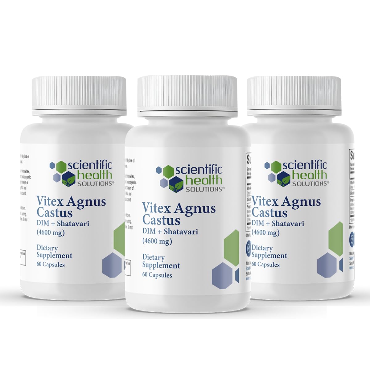 Scientific Health Solutions Vitex + DIM + Shatavari Hormone Balance Supplement – PMS, Menopause & Cycle Support for Women – Adaptogenic Complex with Maca, Ashwagandha, Dandelion – Vegan (3-Pack) Scientific Health Solutions Au supplements