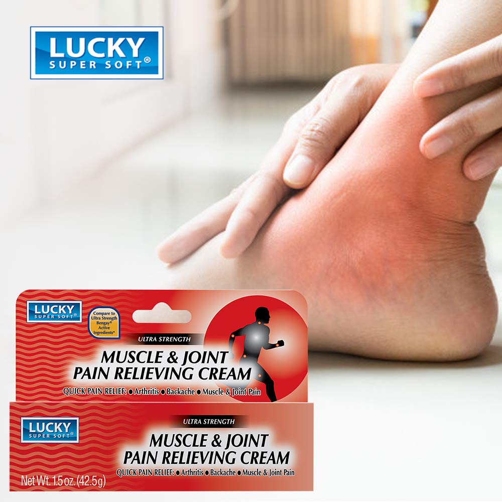Lucky Super Soft Muscle & Joint Pain Relieving Cream, 1.5 Ounce Lucky Super Soft Au supplements