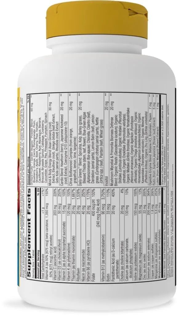 Alive! Once Daily Men's 50+ Ultra - 60 Tablets by Nature's Way Nature's Way Au supplements