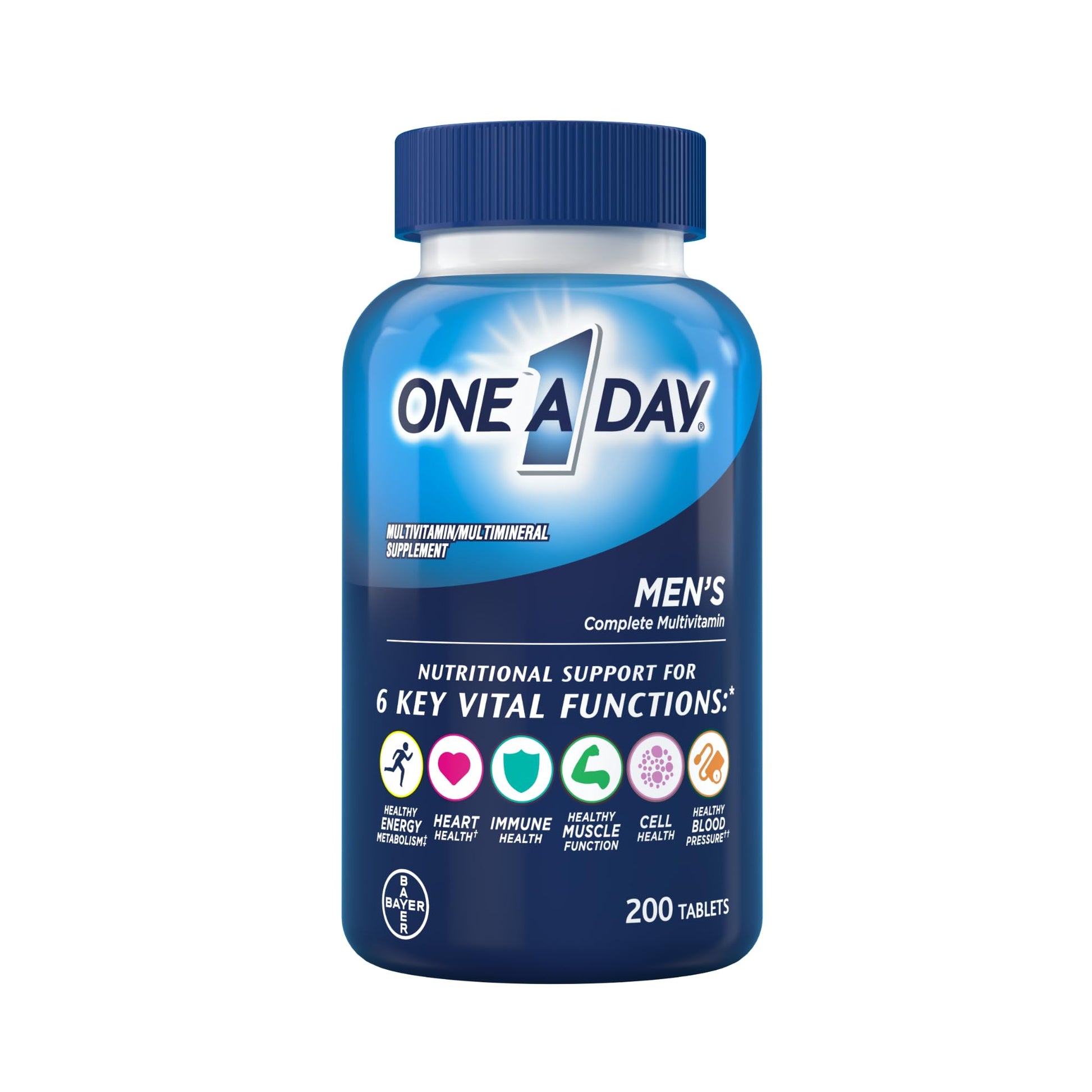 One A Day Multivitamin for Men - Daily Mens Multivitamins with Vitamin D, Zinc, Folic Acid, and B Vitamins ONE A DAY Au supplements