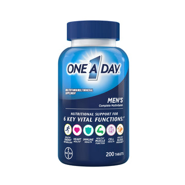 One A Day Multivitamin for Men - Daily Mens Multivitamins with Vitamin D, Zinc, Folic Acid, and B Vitamins ONE A DAY Au supplements