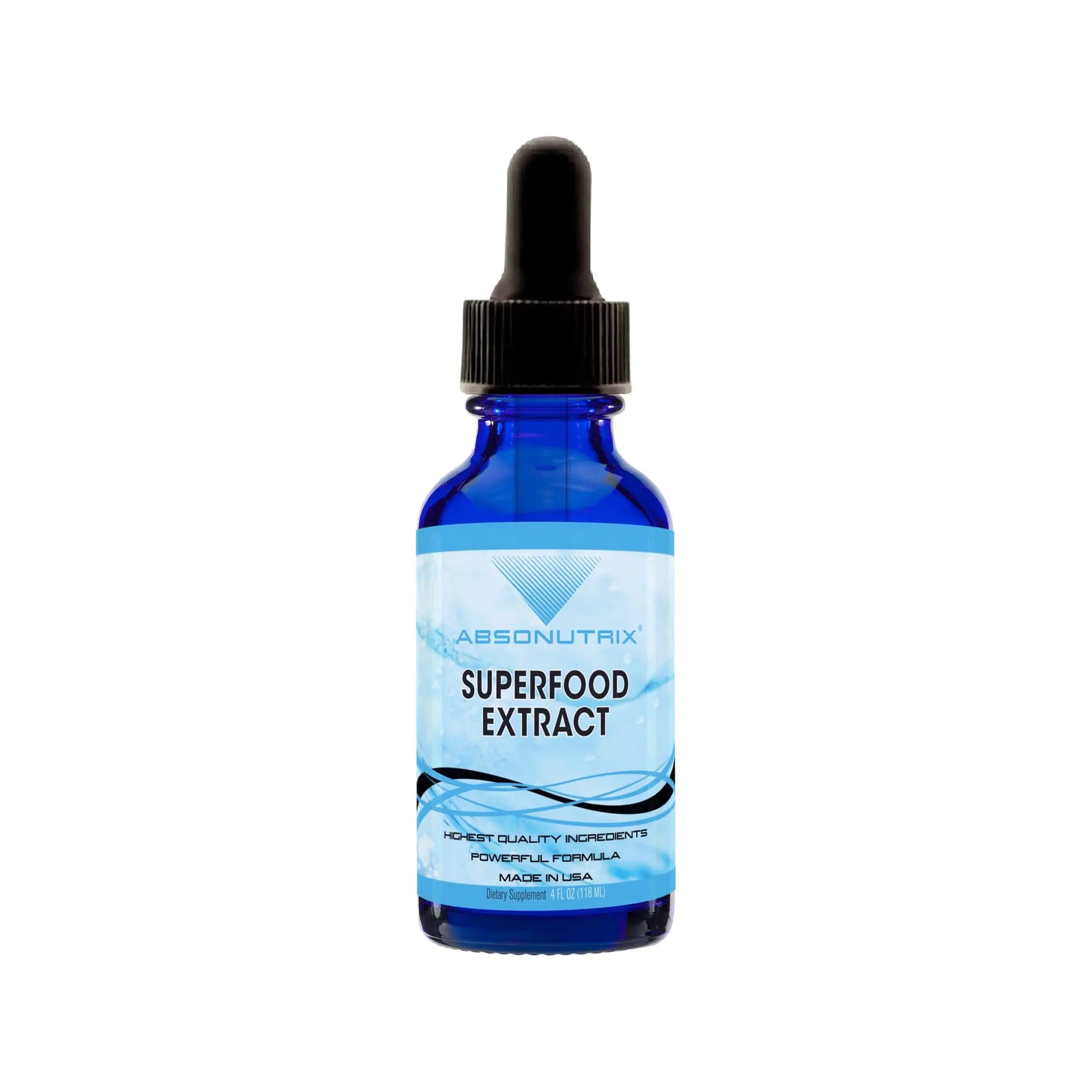 Absonutrix Superfood Extract 390 mg, 4 Oz Liquid, 302 Servings, Made in USA, Quick Absorption, Quality Potent Ingredients, Non-GMO, GMP Certified, Cruelty-Free Products Absonutrix Au supplements