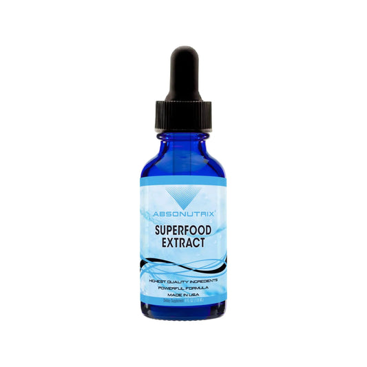Absonutrix Superfood Extract 390 mg, 4 Oz Liquid, 302 Servings, Made in USA, Quick Absorption, Quality Potent Ingredients, Non-GMO, GMP Certified, Cruelty-Free Products AbsonutrixAu supplements