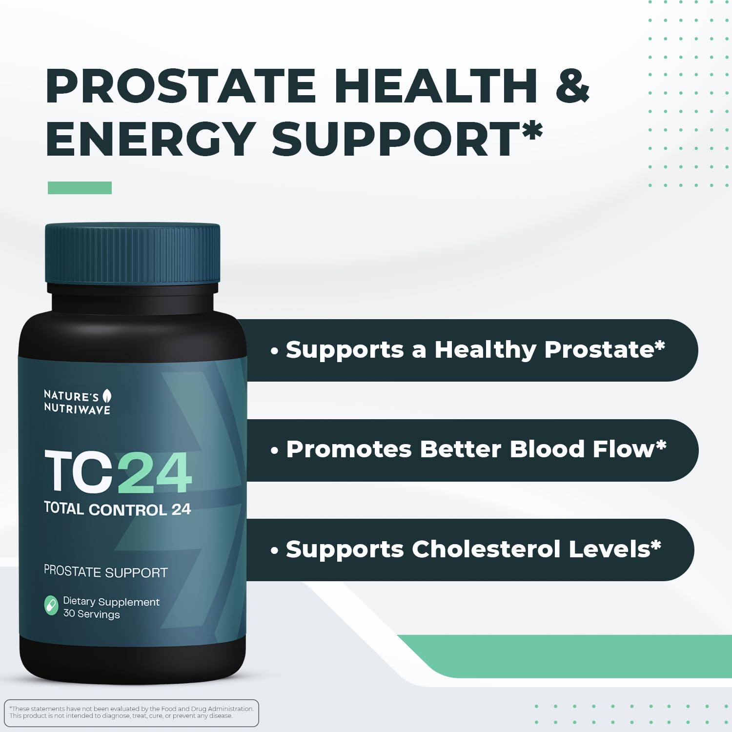 TC24 - Natural Supplement with Myrciaria Jaboticab, Lipophytol, Pygeum Africanum Extract & Boron | Non-GMO, Stimulant-Free, Easy-to-Take | Made in USA, GMP-Certified | 60 Capsules, 1 Month Supply Nature’s NutriWave Au supplements