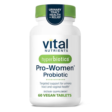 Hyperbiotics Vital Nutrients Pro Women Probiotics for Women | Vaginal Probiotics for PH Balance | Oral Probiotic for Vaginal Health and Urinary Tract Health | 6 Targeted Strains | 60 Vegan Tablets Hyperbiotics Au supplements
