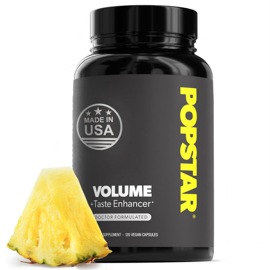 POPSTAR Labs Semen Volume Booster - Men's Semen Health & Fertility Supplement - Doctor Formulated to Increase Load Volume - Made in USA - Non-GMO, Organic POPSTARUS supplements