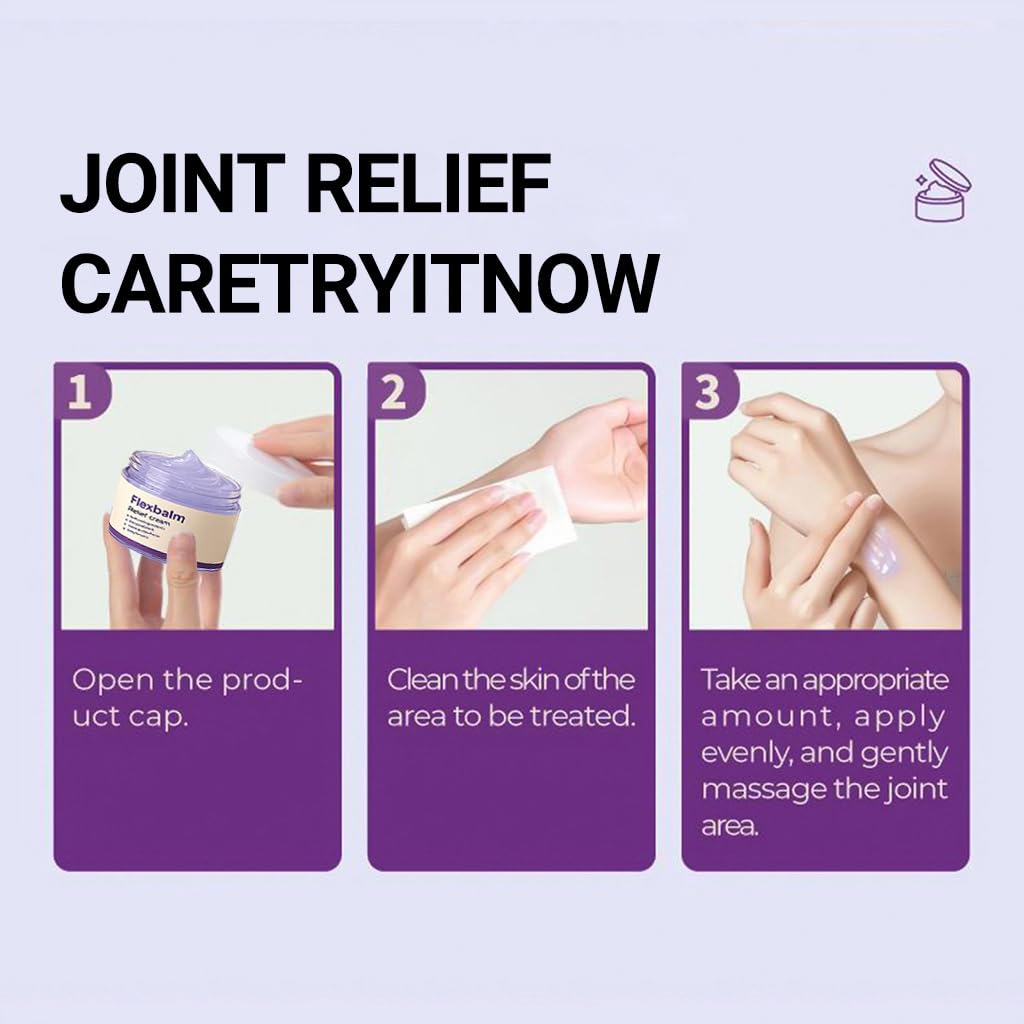 Flexbalm Rapid Joint Relief Gel, 2026 New Advanced Relief Soothing Massage Gel, Flexbalm Rapid Joint Relief Cream for Back, Neck, Hands, Knee (2PCS) DESIYUE Au supplements