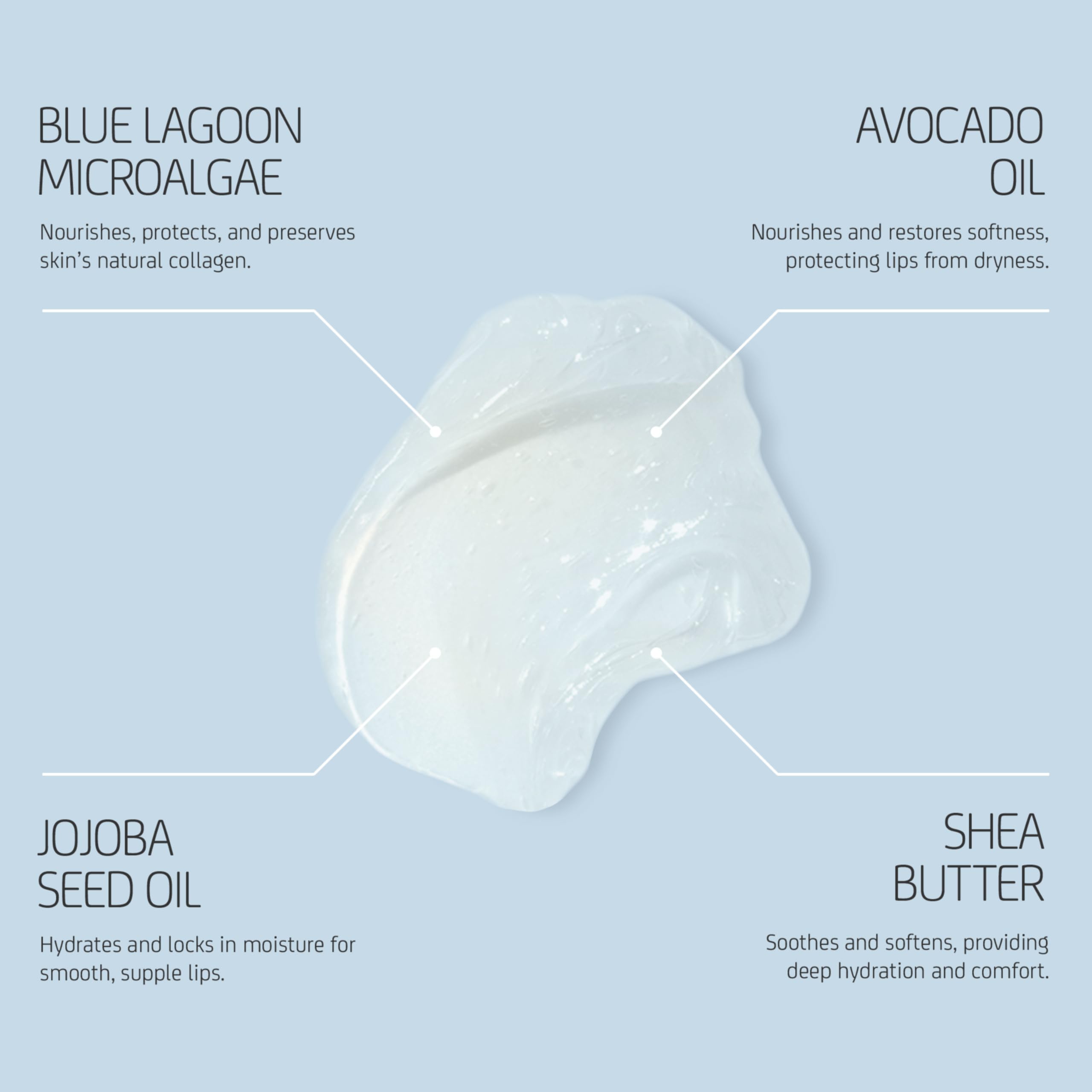 Blue Lagoon Skin Science - Natural Nourishing + Plumping Lip Balm | Sustainable, Bioactive Icelandic Skincare (0.33 oz | 10 ml) Blue Lagoon Iceland Au supplements