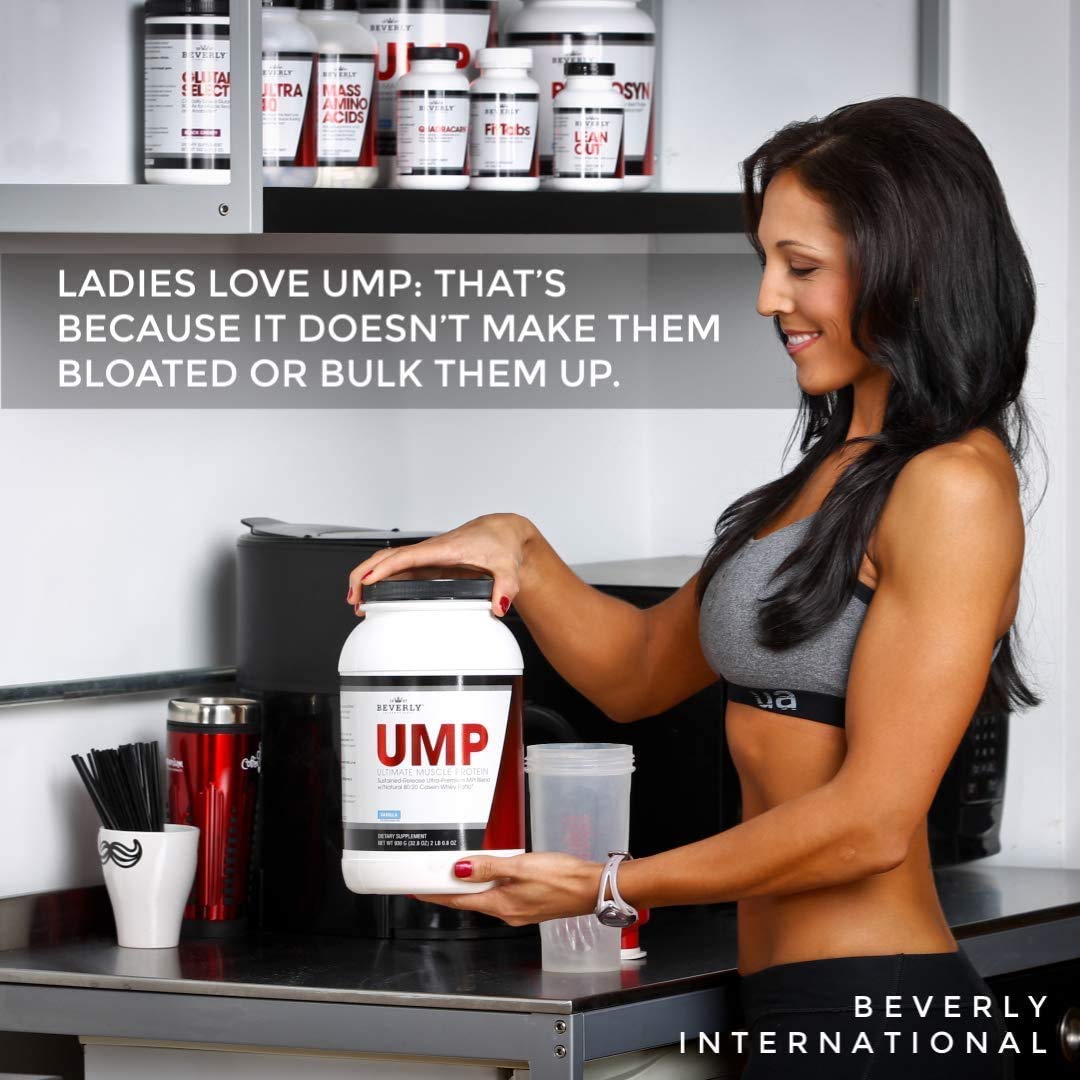 Beverly International UMP Protein Powder, Strawberry. Unique Whey-Casein Ratio Beverly International Au supplements