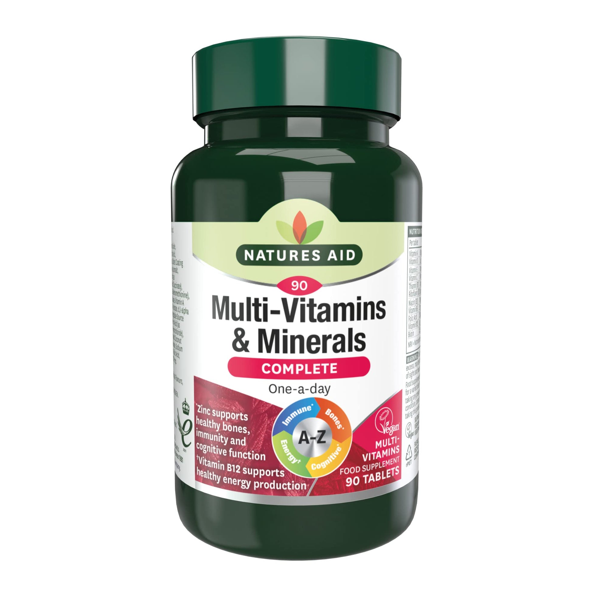 Natures Aid Multivitamins and Minerals, 90 Count (Pack of 1), (Packing may vary) natures aid Au supplements