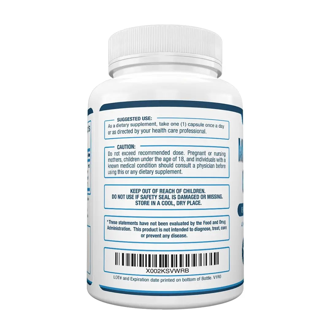 Purely Optimal Magnesium Complex - 6 Forms Magnesium Glycinate, Citrate & Malate - Sleep Support, Stress Relief, Muscles, Heart Health & Relaxation - Magnesium Supplement for Women & Men, 120 Caps Purely Optimal Au supplements