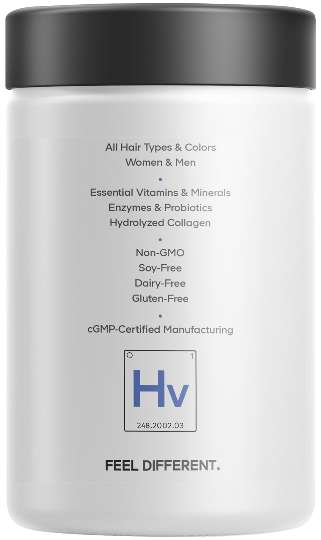 Codeage Hair Vitamins 10000 mcg Biotin, Keratin, Collagen, Vitamin A, B12, C, D3, E, Zinc, Turmeric, Probiotics, Enzymes, Inositol - Hair Care Support - Healthy Hair Supplement Pills - 120 Capsules Codeage Au supplements