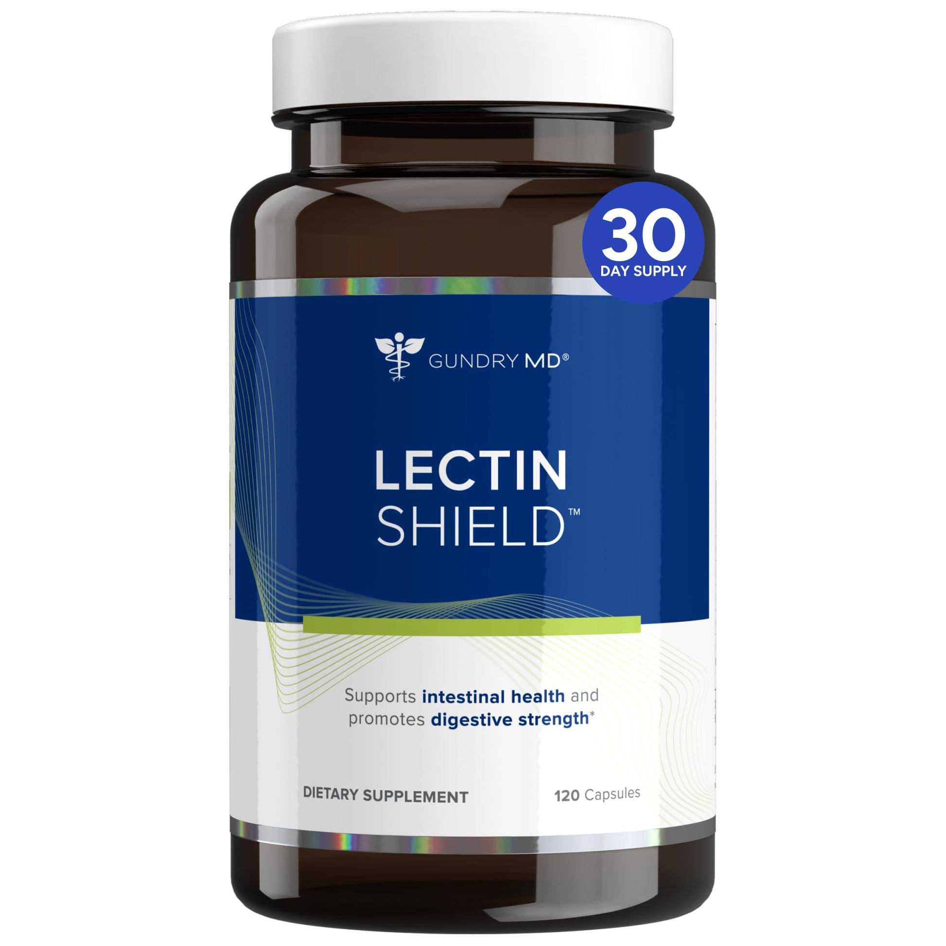Gundry MD® Lectin Shield, Gut Health and Digestion Supplement, Helps Block Potentially Harmful Lectins, Supports Digestive Comfort, and Intestinal Health, 30 Day Supply Gundry MD Au supplements