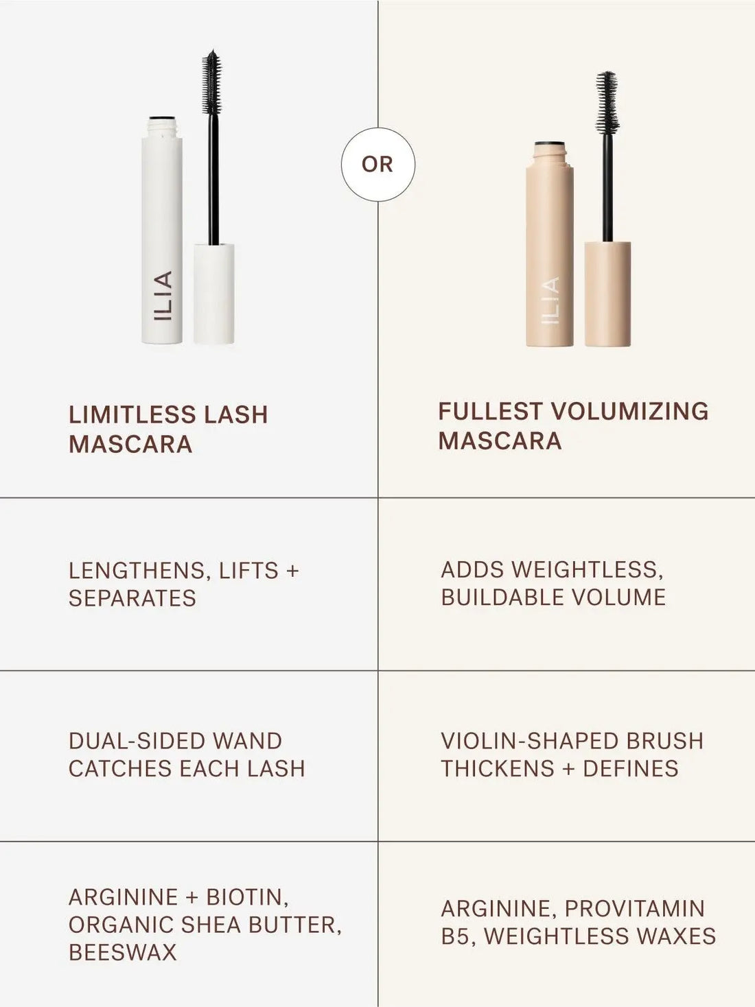 ILIA - Limitless Lash Mascara | Lightweight, Nourishing, Lengthening, Lifting | Flake + Smudge-Resistant | Non-Toxic, Cruelty-Free, Ophthalmologist-Tested, Safe For Sensitive Eyes (Soft Black) ILIA AU supplements