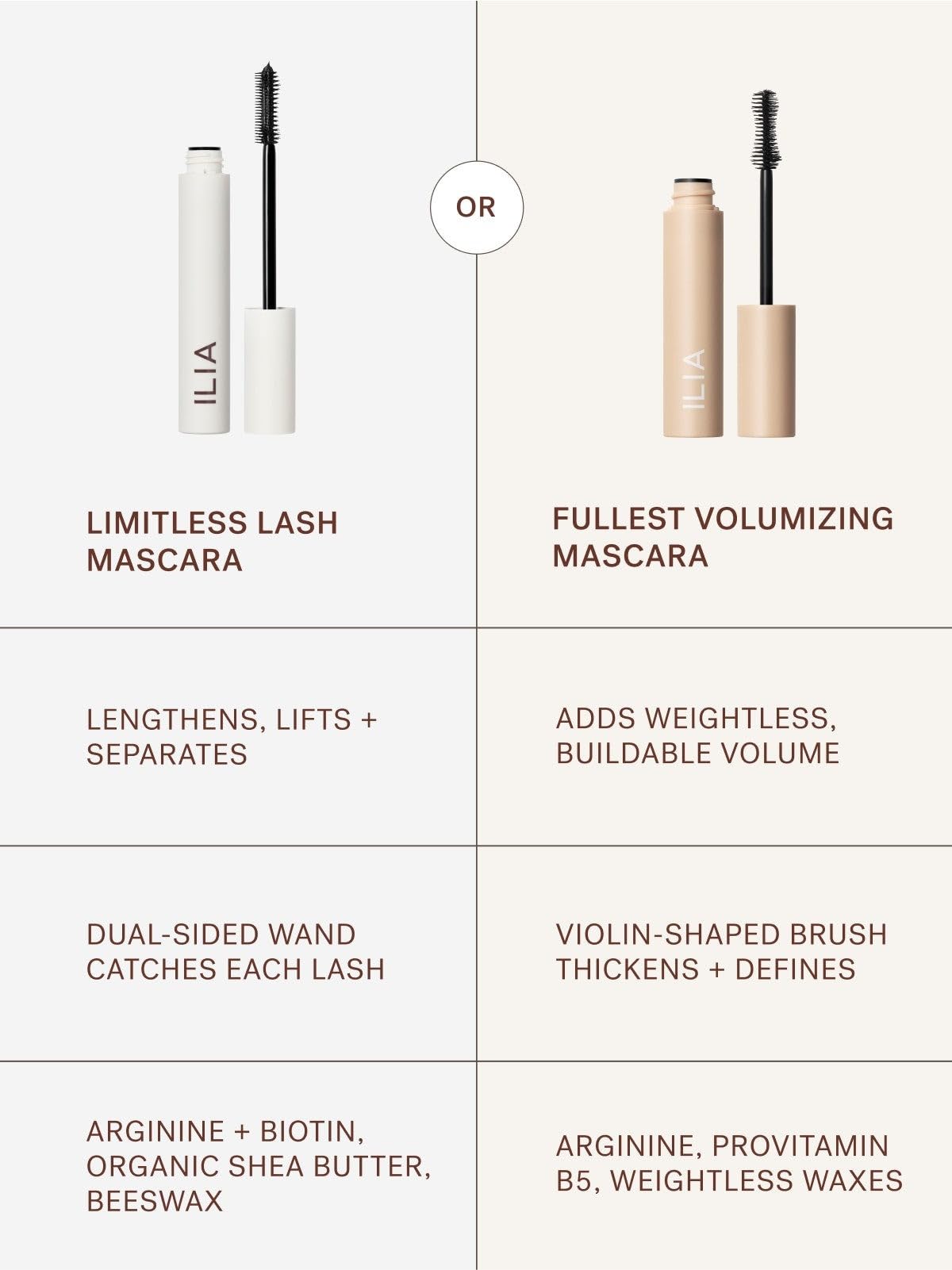 ILIA - Limitless Lash Mascara | Lightweight, Nourishing, Lengthening, Lifting | Flake + Smudge-Resistant | Non-Toxic, Cruelty-Free, Ophthalmologist-Tested, Safe For Sensitive Eyes (Soft Black) ILIA Au supplements