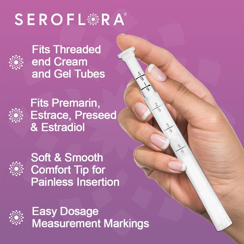 Seroflora Disposable Plastic Vaginal Applicators - Threaded End to Fit OTC Gels, Lubes or Creams Products SEROVERA Au supplements