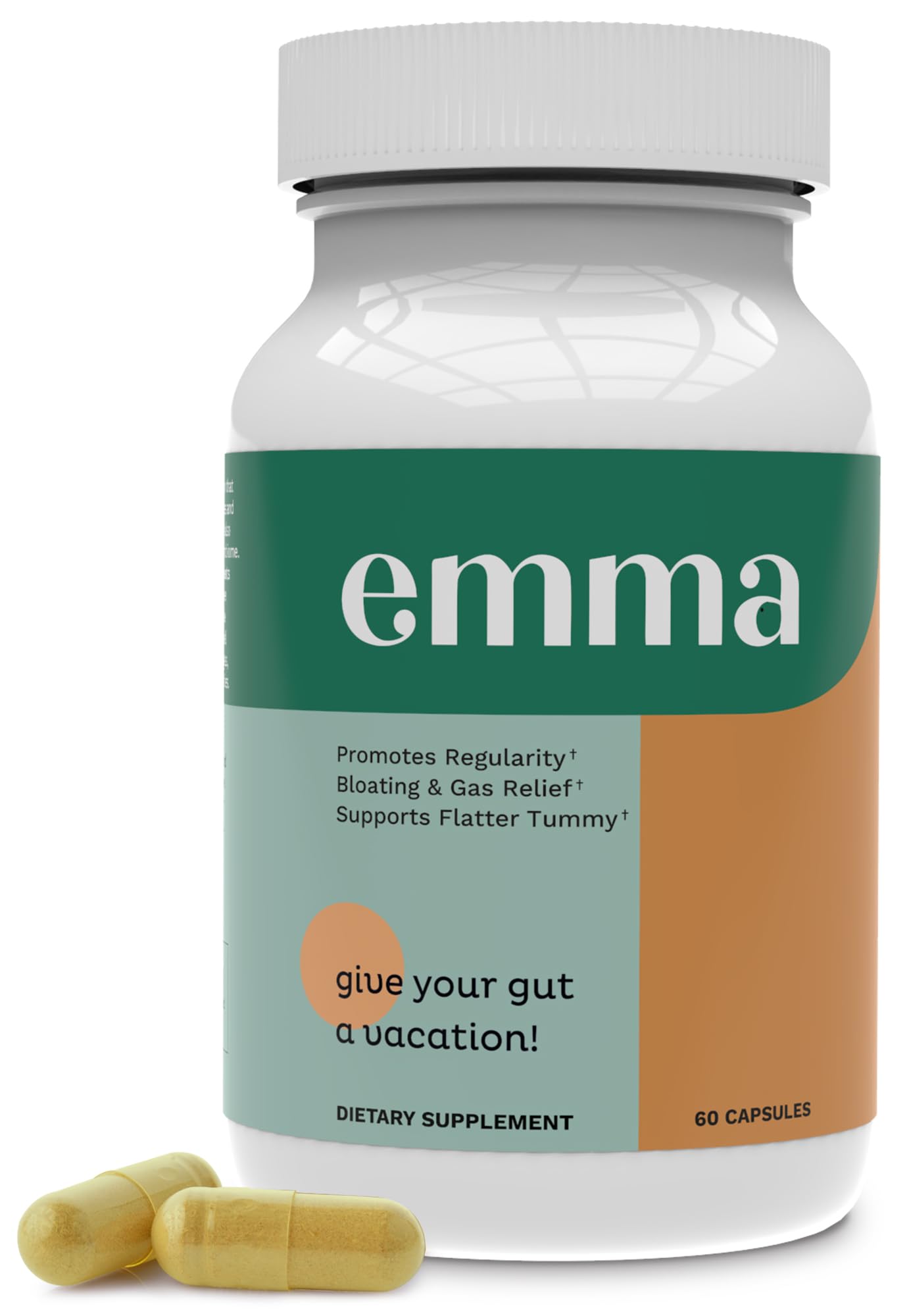 Emma Gut Health - Gas and Bloating Relief, Constipation, Leaky Gut Repair - Gut Cleanse Emma Au supplements