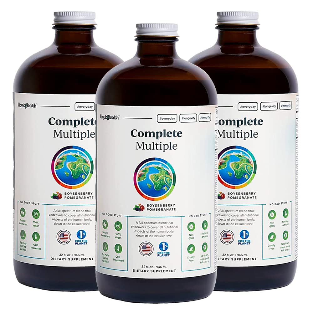 LIQUIDHEALTH 32 Oz Liquid Multivitamin for Adult Men & Women - Complete Multiple LIQUIDHEALTH Au supplements