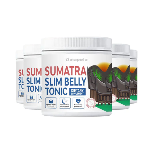 Amapola Sumatra Powder - Sumatra Slim Belly Tonic Powder (5 Pack, 150 Servings)  AmapolaAU supplements
