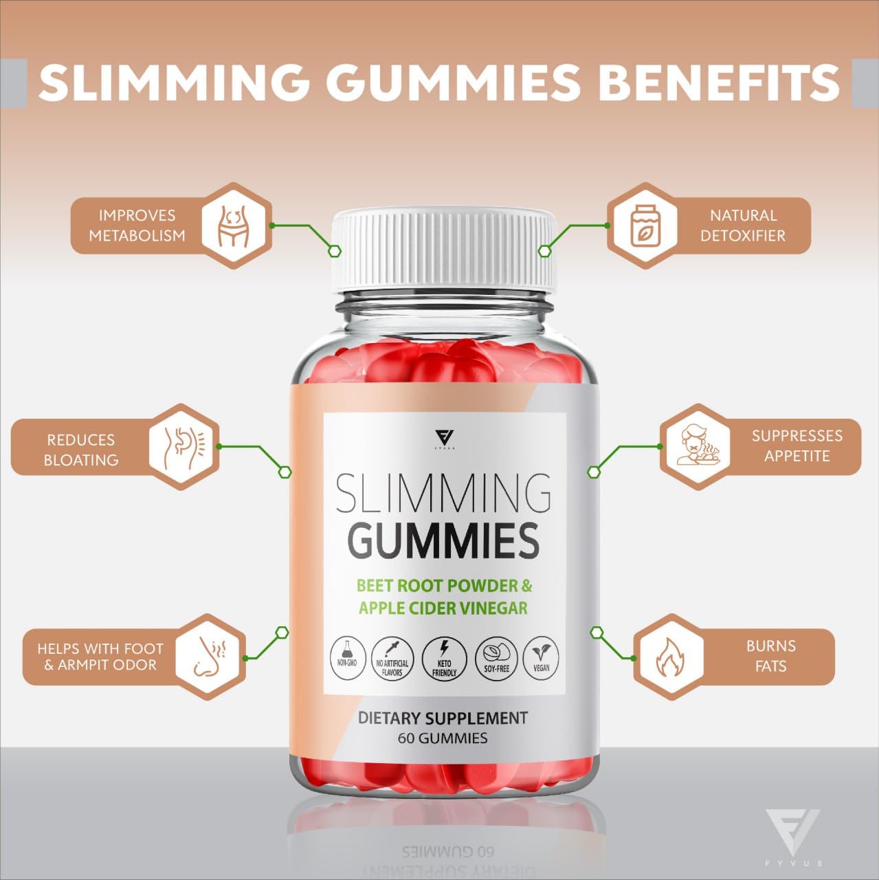 (3 Pack) Slimming Gummies It Works for Weight Loss with Apple Cider Vinegar Itworks Its Fyvus Au supplements