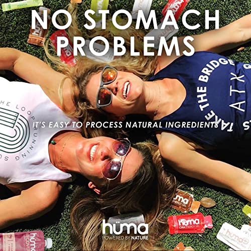 Huma Chia Energy Gel, Variety 12 Pack - Stomach Friendly, Real Food Energ HÜMA CHIA ENERGY GEL Au supplements