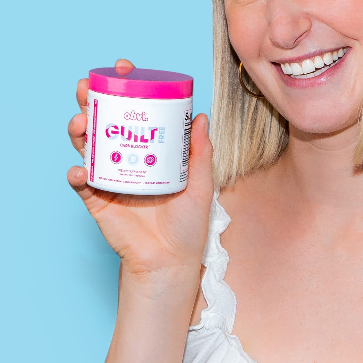 Obvi Guilt Free Carb Blocker, Block Carb Absorption, Support Weight Loss, Healthier Nails Obvi Au supplements