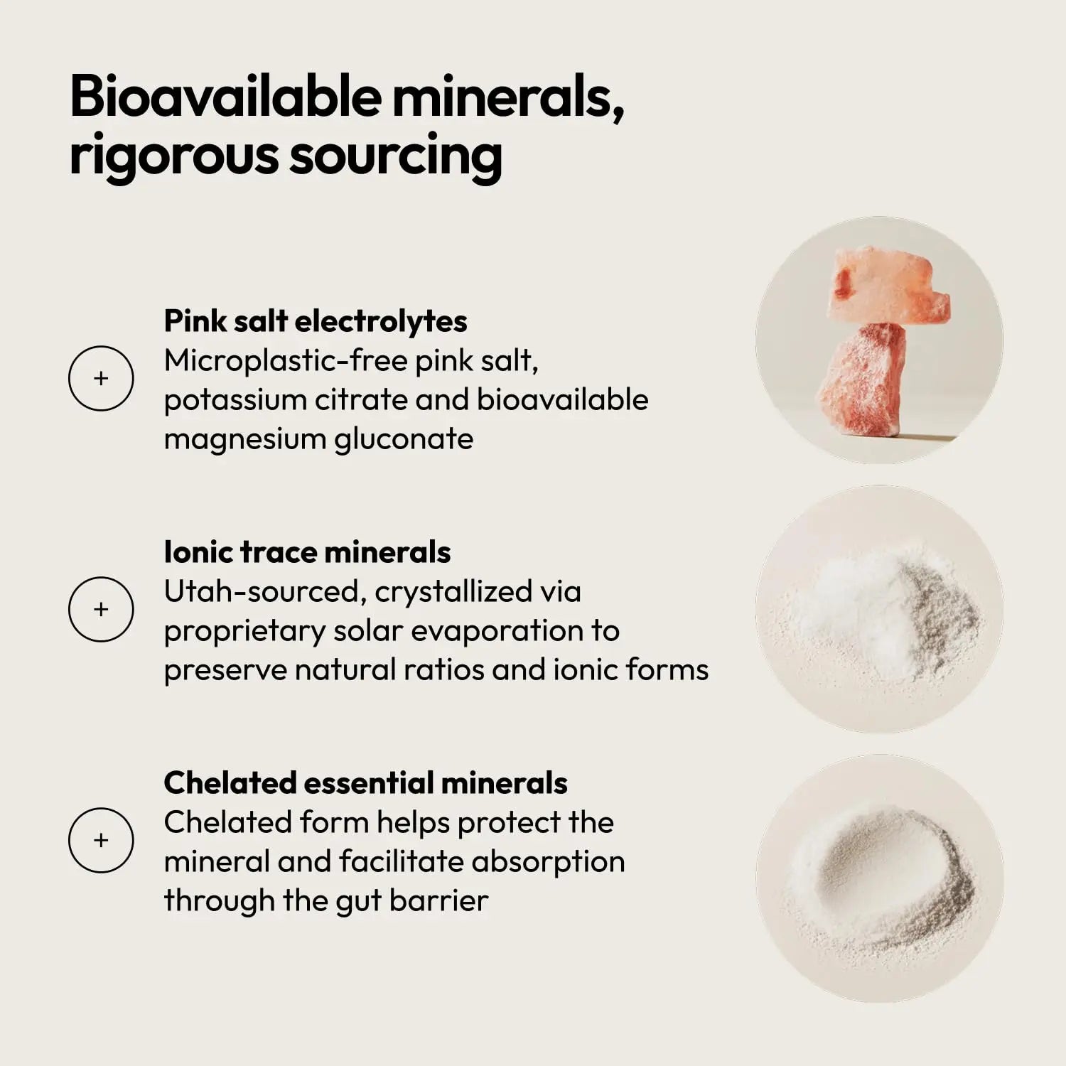 Moon Juice Mini Dew Electrolytes Powder - Sugar Free Minerals & Electrolyte Hydration Powder for Instant Hydration & Brain Support - Magnesium, Calcium, Potassium, Pink Salt, Unflavored, 30 Servings Moon Juice Au supplements