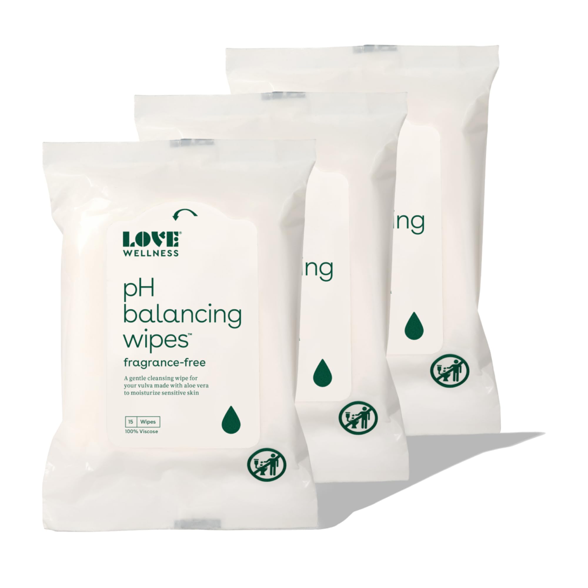 Love Wellness pH Balancing Wipes for Women | Feminine Hygiene for Cleansing with Aloe Vera Love Wellness Au supplements