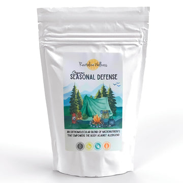 Revitalize Wellness Organic Seasonal Defense Powder Formerly Allergy Defense | Bromelain, Vitamin B3, Vitamin C, Quercetin, and NAC | No Sugar Added | Fruit Punch Flavor | 30 Servings Revitalize Wellness Au supplements