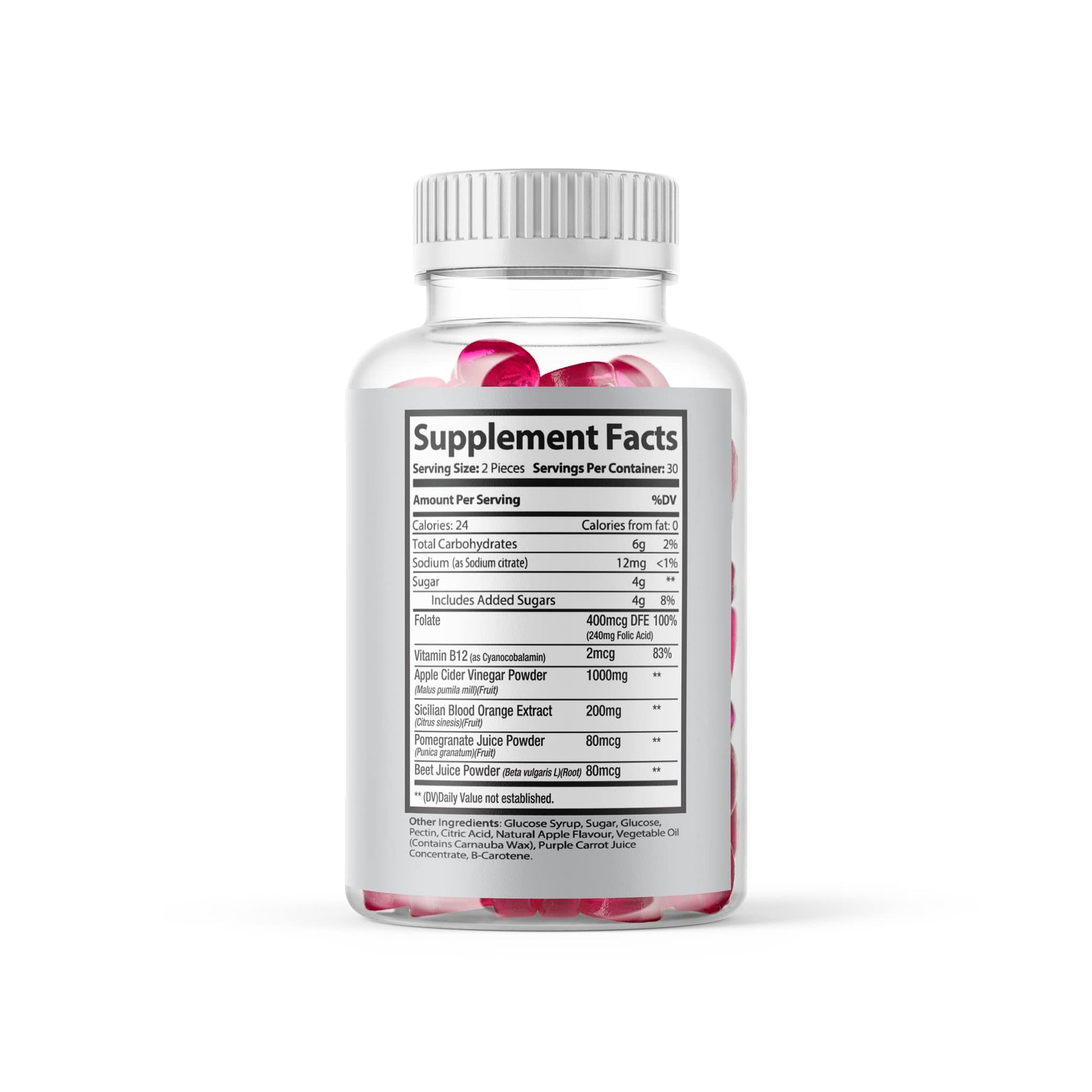 Max-Bio Slimming Gummies It Works with Apple Cider Vinegar and Sicilian Blood Orange Extract Max-Bio Au supplements