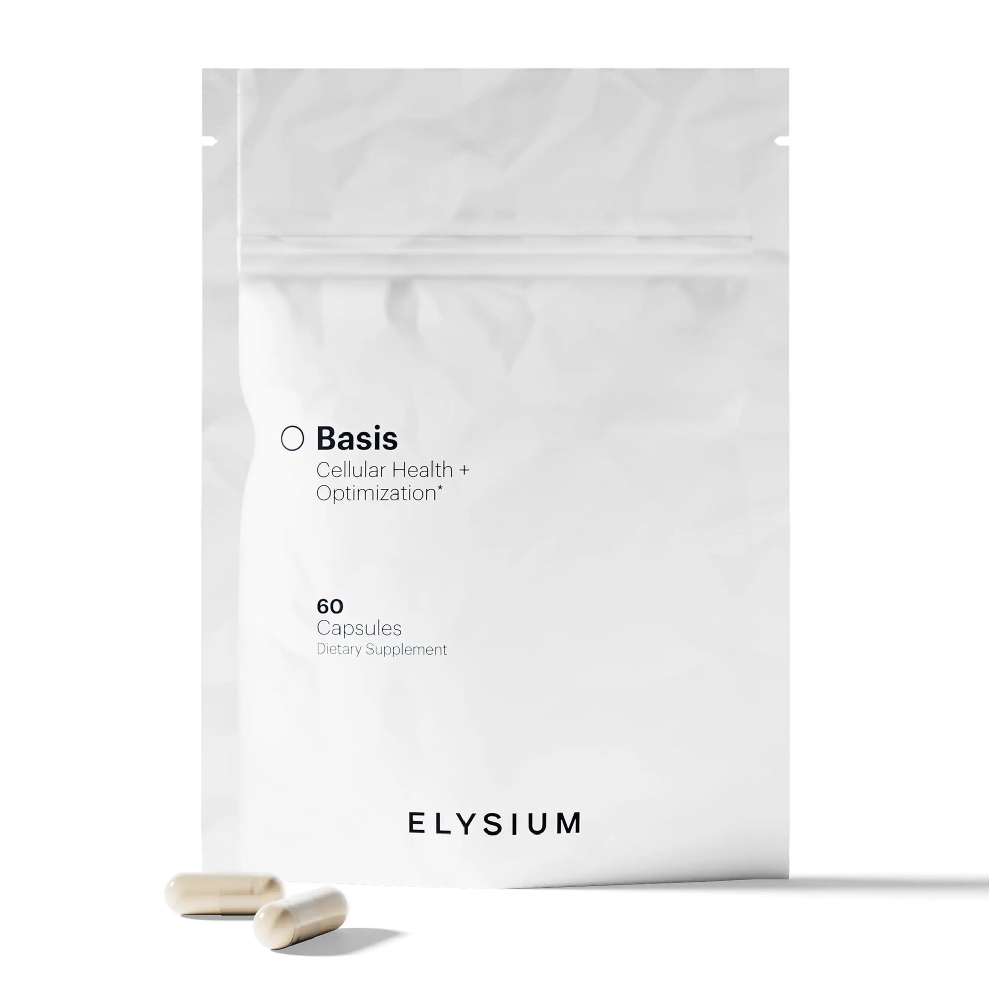 ELYSIUM Basis NAD Plus Supplement 30 Servings - with Nicotinamide Riboside 250mg and Pterostilbene 50mg - Healthy Aging Supplement & Cellular Energy ELYSIUM Au supplements