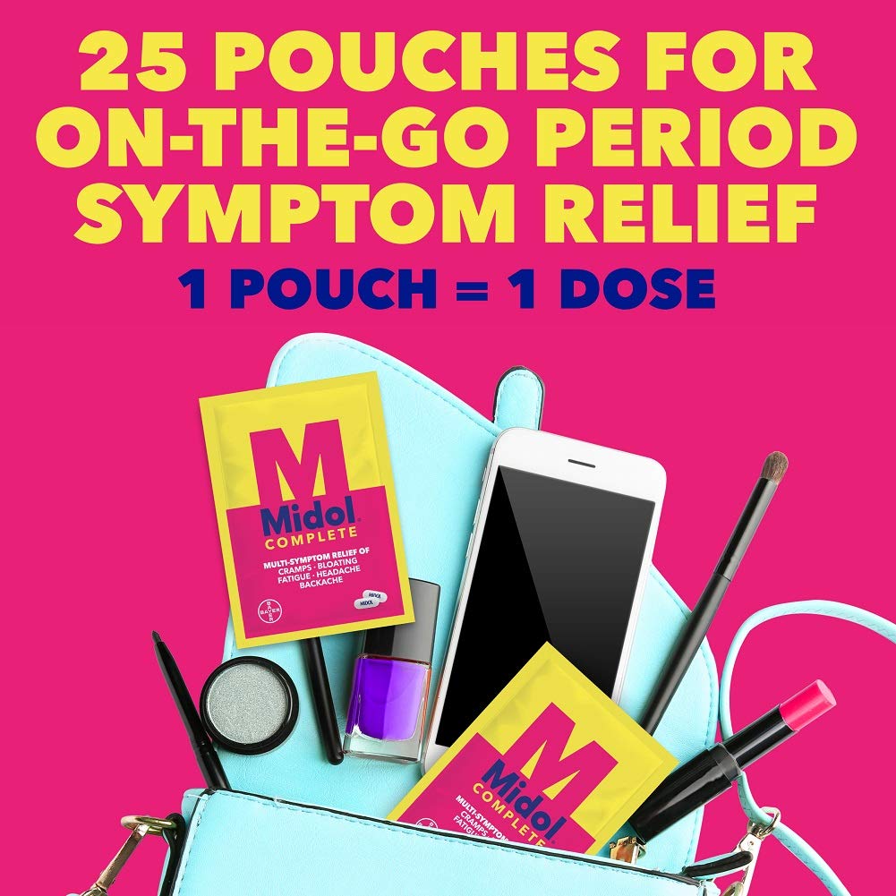 Midol Complete Caplets with Acetaminophen for Menstrual Symptom Relief - 50 Count Midol Au supplements