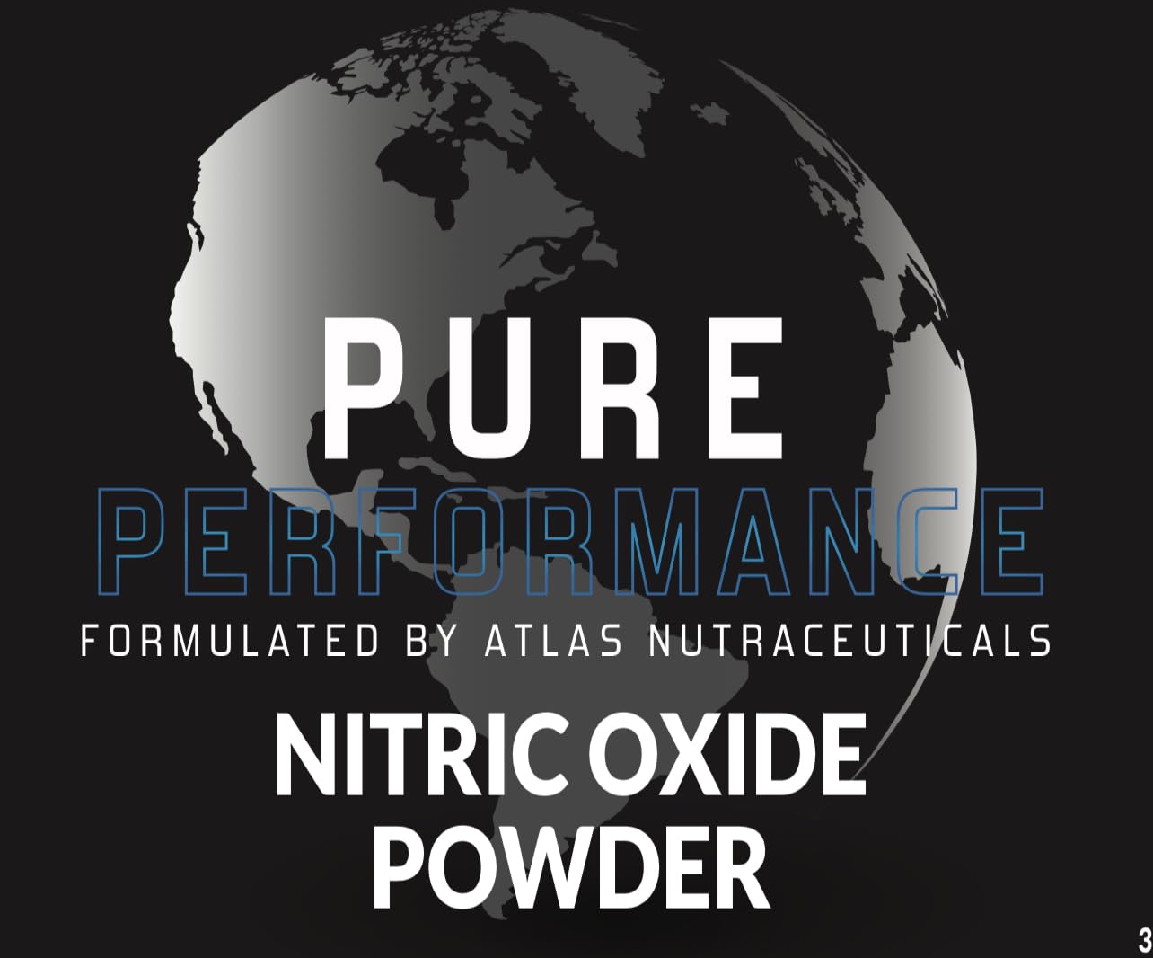 Atlas Nutraceuticals-Nitric Oxide Pump Powder-Non Stimulant Pre Workout 30 Servings Atlas Nutraceuticals Au supplements