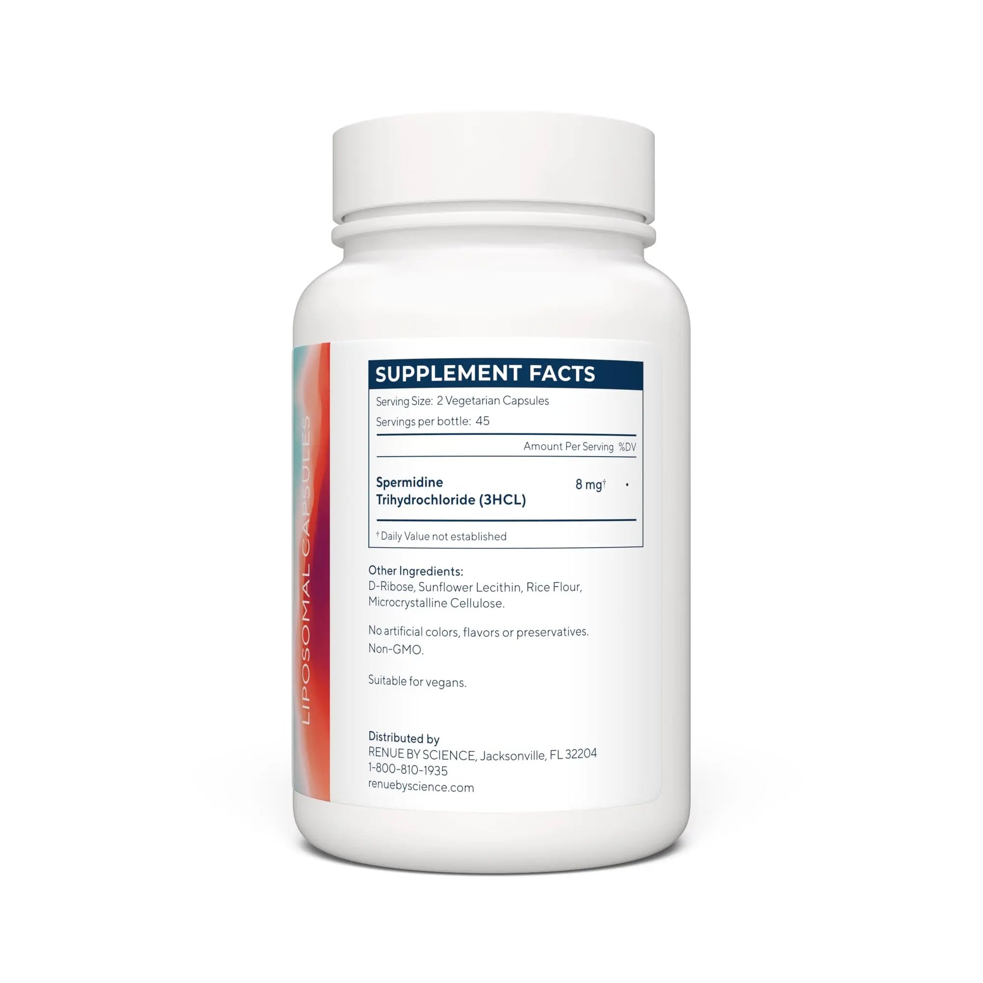 Renue By Science Spermidine Supplements | Liposomal Spermidine Supplements for Women and Men | 90 Capsules - 8mg Spermidine per Serving | Non-GMO & Allergen Free | Made in The USA Third-Party Tested Renue By Science Au supplements
