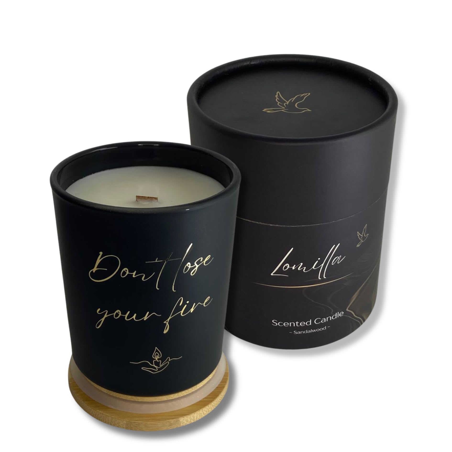 100% Natural Soy Wax Candle, Valentines Day Gifts for Women & Men, Candles for Home Lomilla Au supplements