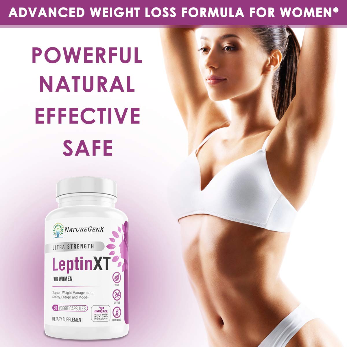 NatureGenX LeptinXT - Leptin Supplements for Weight Loss for Women - Extra Strength NatureGenX Au supplements