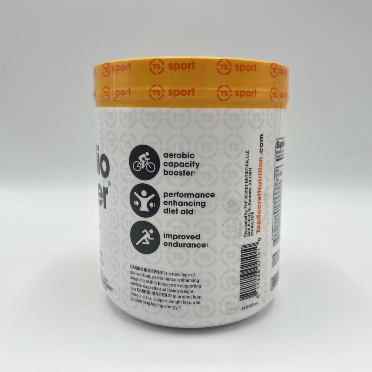 Top Secret Nutrition Cardio Igniter Pre-Workout Supplement with Beta-Alanine, L-Carnitine Top Secret Nutrition Au supplements