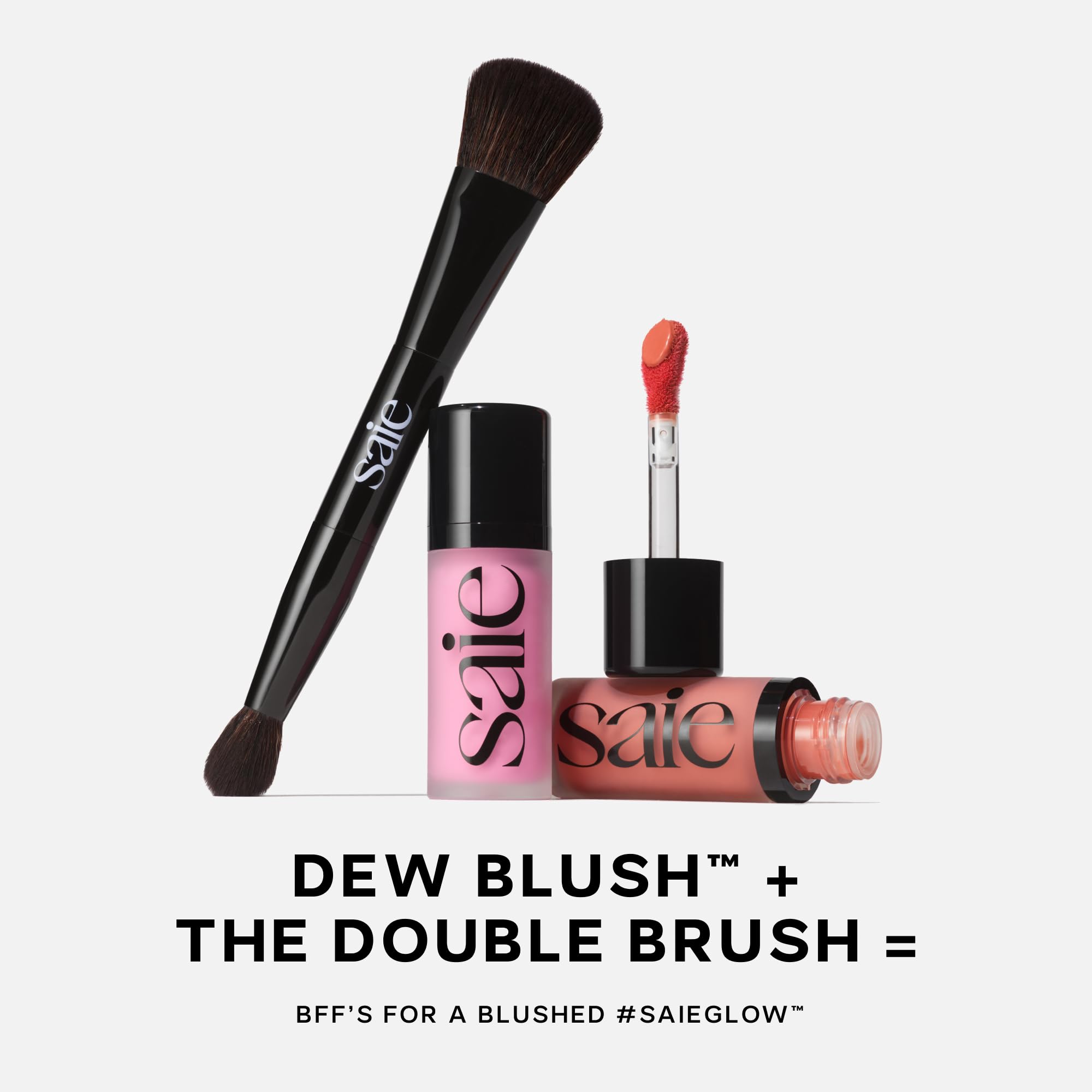 Saie Dew Liquid Blush for Cheeks - Hydrating Cream Blush Stick with a Blendable + Buildable Formula - Skincare Infused Dewy Cheek Tint for a Natural Flush - Glowy Makeup Essential - Lady (.40 oz) Saie Au supplements