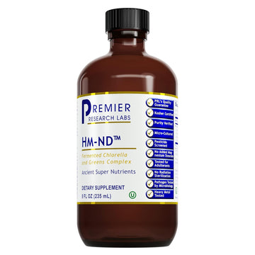 Premier Research Labs Fermented HM-ND - Cilantro, Parsley, and Chlorella Liquid, Full Body Detox and Cleanse for Men and Women, Cilantro Supplement with Organic Herbal Extracts - 8 Fl Oz Premier Research Labs Au supplements