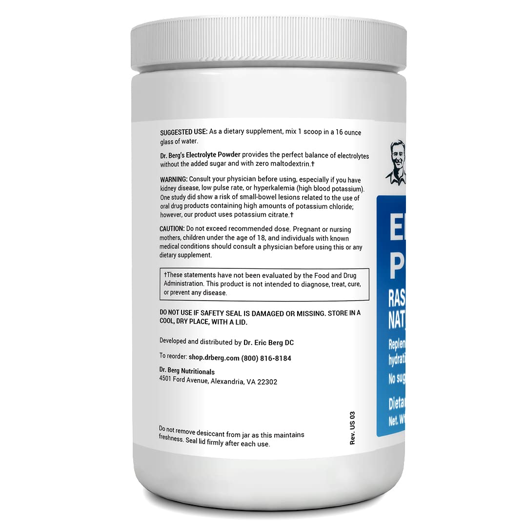 Dr. Berg's Electrolyte Powder 100 Servings Bundle - Raspberry Lemon & Lemonade Dr. Berg Nutritionals Au supplements