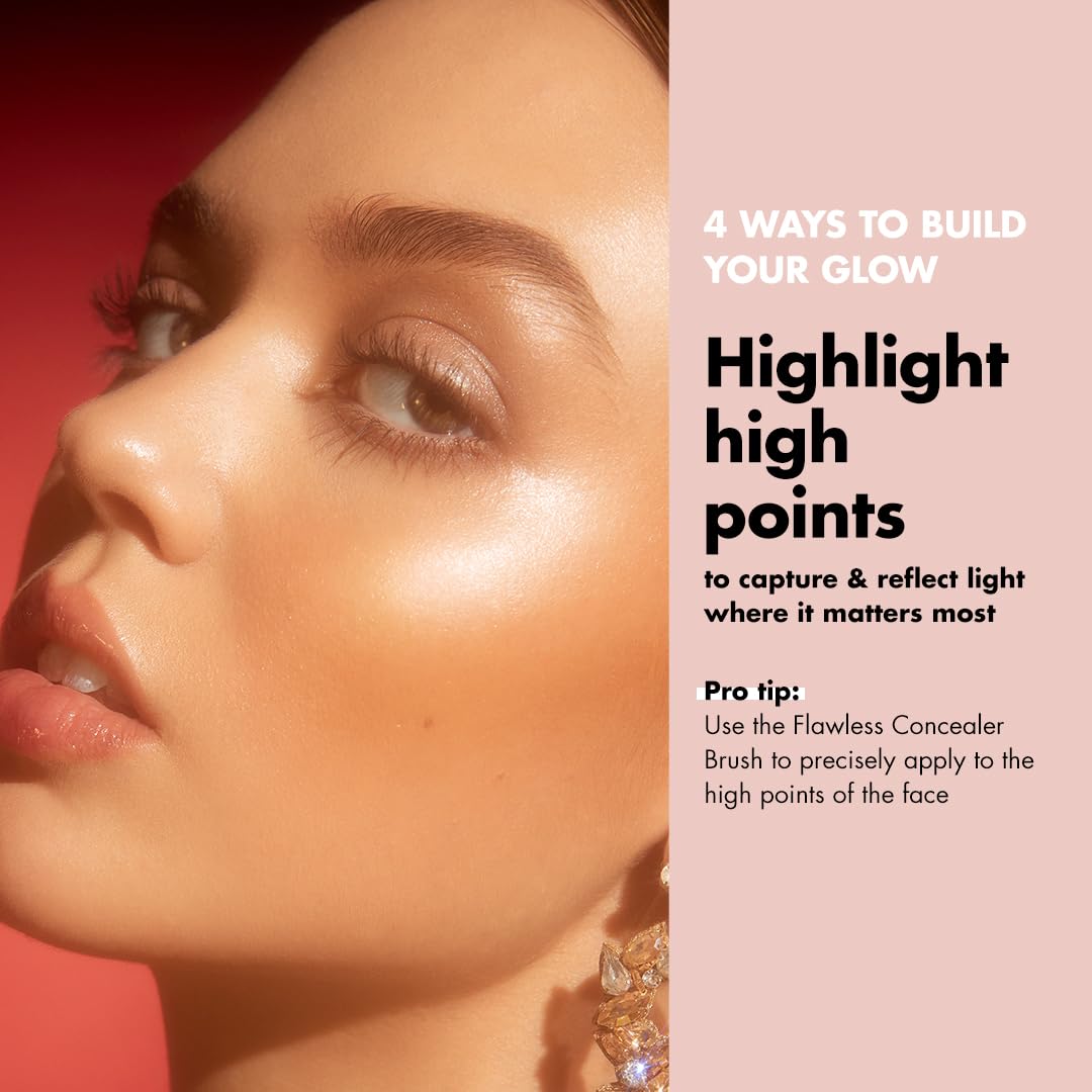 e.l.f. Halo Glow Liquid Filter, Complexion Booster For A Glowing, Soft-Focus Look, Infused With Hyaluronic Acid, Vegan & Cruelty-Free, 3 Light/Medium e.l.f. Au supplements