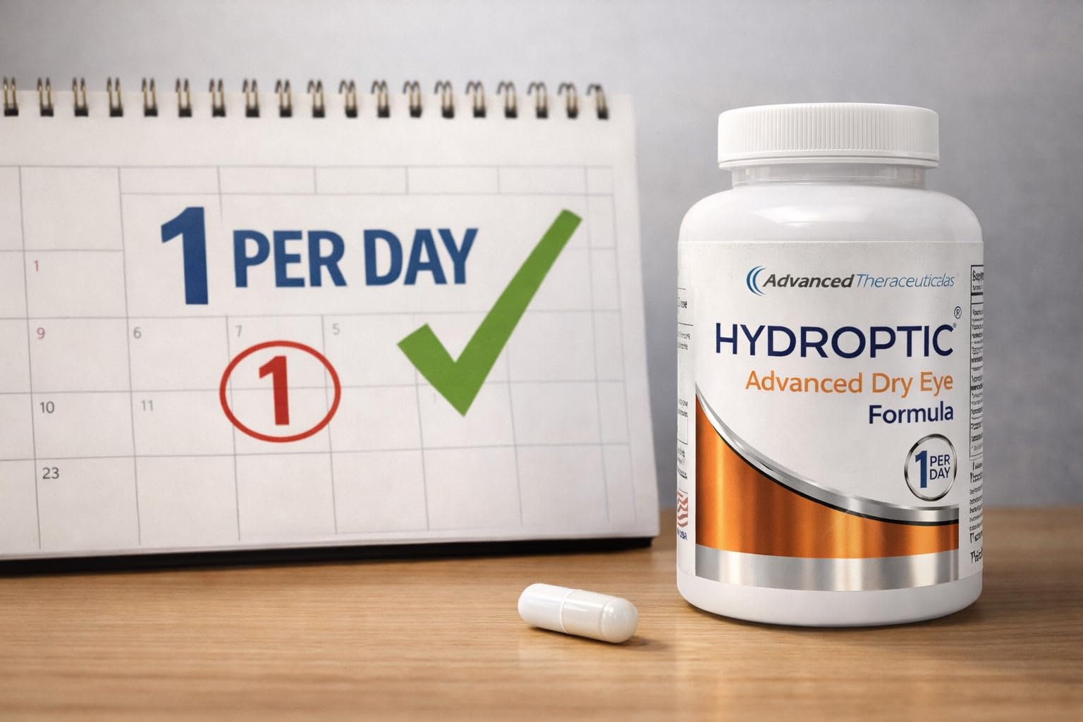 Hydroptic Advanced Dry Eye Formula (One-Per-Day) 180 Day Supply ADVANCED THERACEUTICALS Au supplements