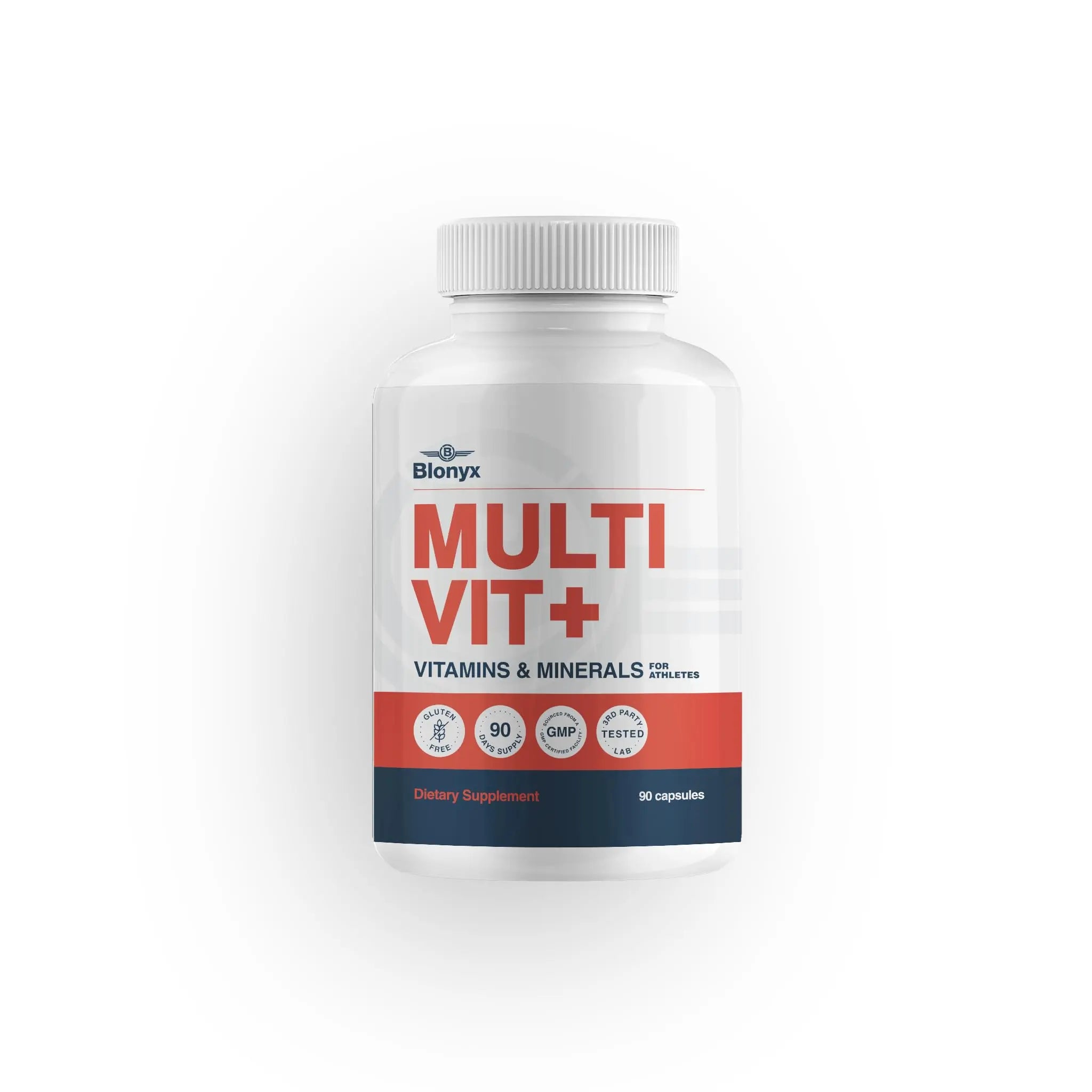 Blonyx Multivit+ Athlete's Multivitamin - Whole Food-Sourced Nutrients, Supports Performance & Muscle Health, 90 Day Supply Blonyx Au supplements
